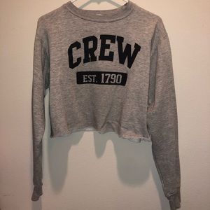 Brandy Melville cropped sweatshirt